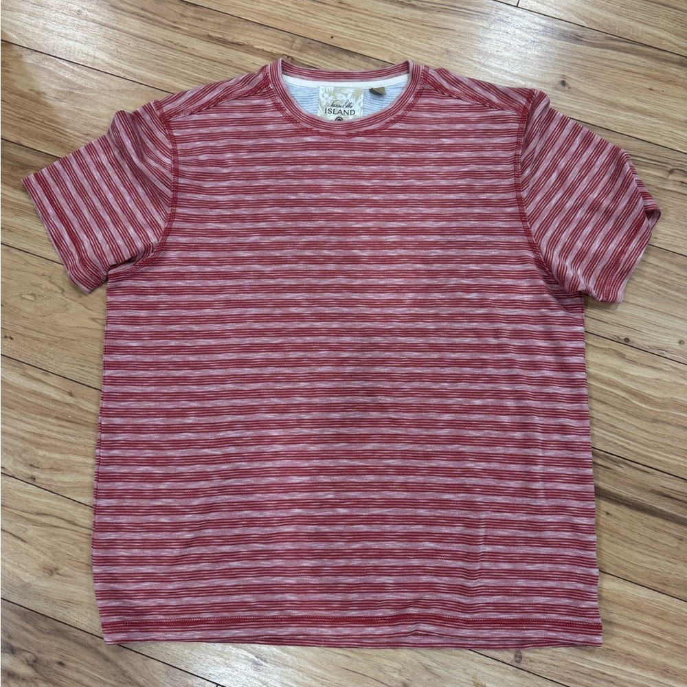 Men’s Red striped Tee